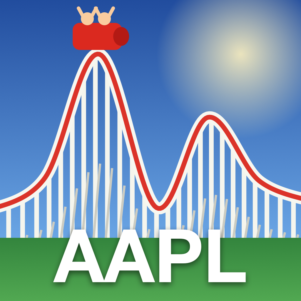 Stock Coaster for iPhone and iPad app icon